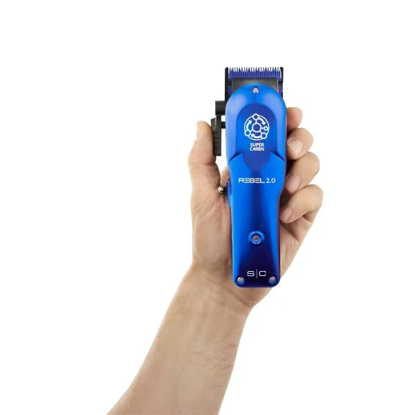 StyleCraft Rebel 2.0 Professional Hair Clipper with Super C4RBN Motor