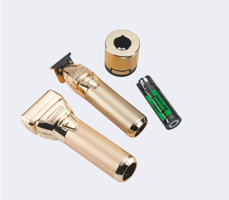 BaBylissPRO FXONE Gold Trimmer + Gold Shaver Combo