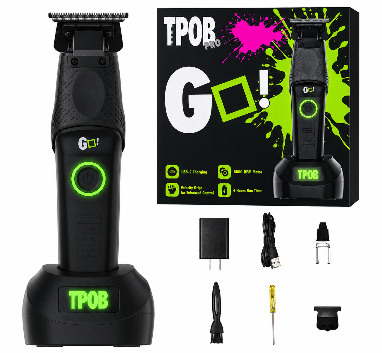 Limited Edition! TPOB GO! Trimmer (Blackout Edition)