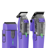 PLAY MINI Transparent PURPLE bundle with stand