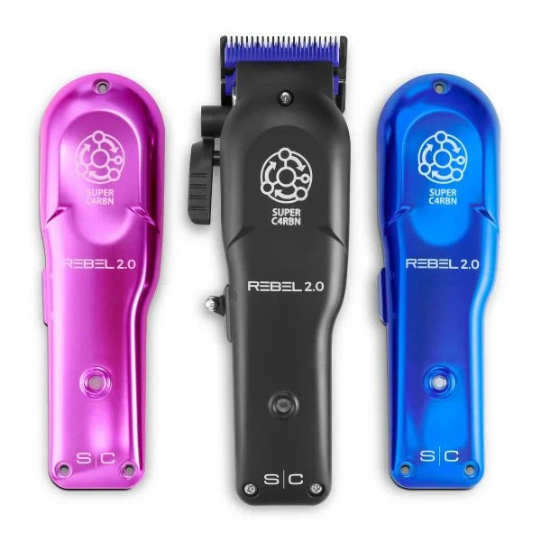 StyleCraft Rebel 2.0 Professional Hair Clipper with Super C4RBN Motor