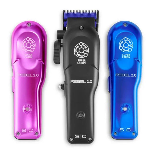 StyleCraft Rebel 2.0 Professional Hair Clipper with Super C4RBN Motor