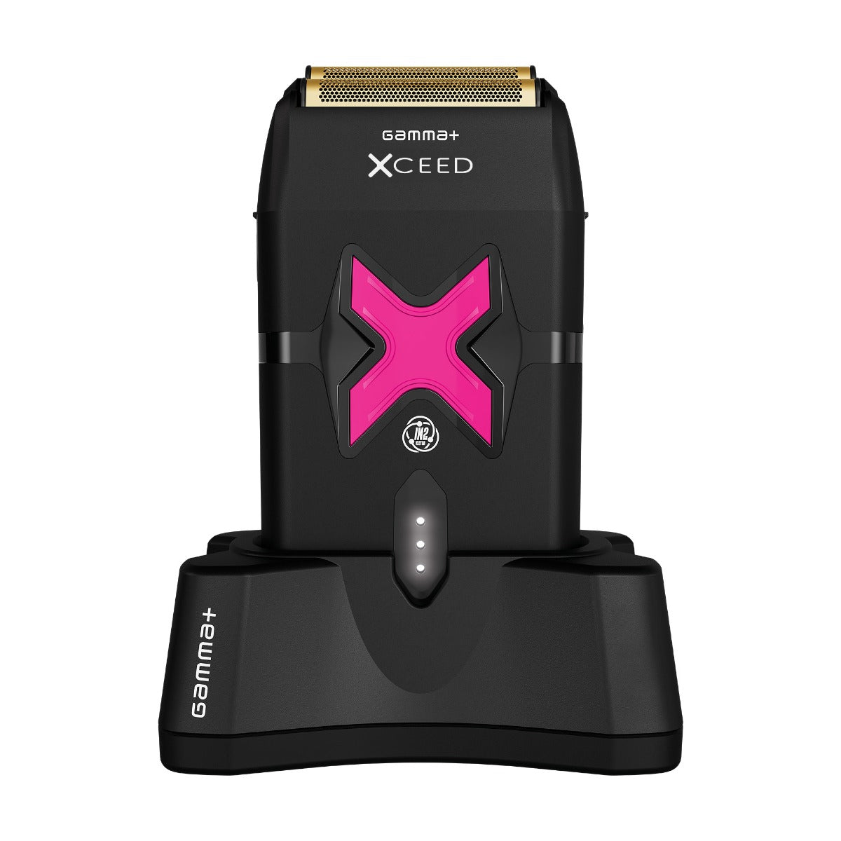 GAMMA+ XCEED DOUBLE FOIL SHAVER with IN2 Vector Motor