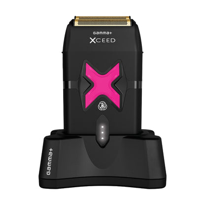 GAMMA+ XCEED DOUBLE FOIL SHAVER with IN2 Vector Motor