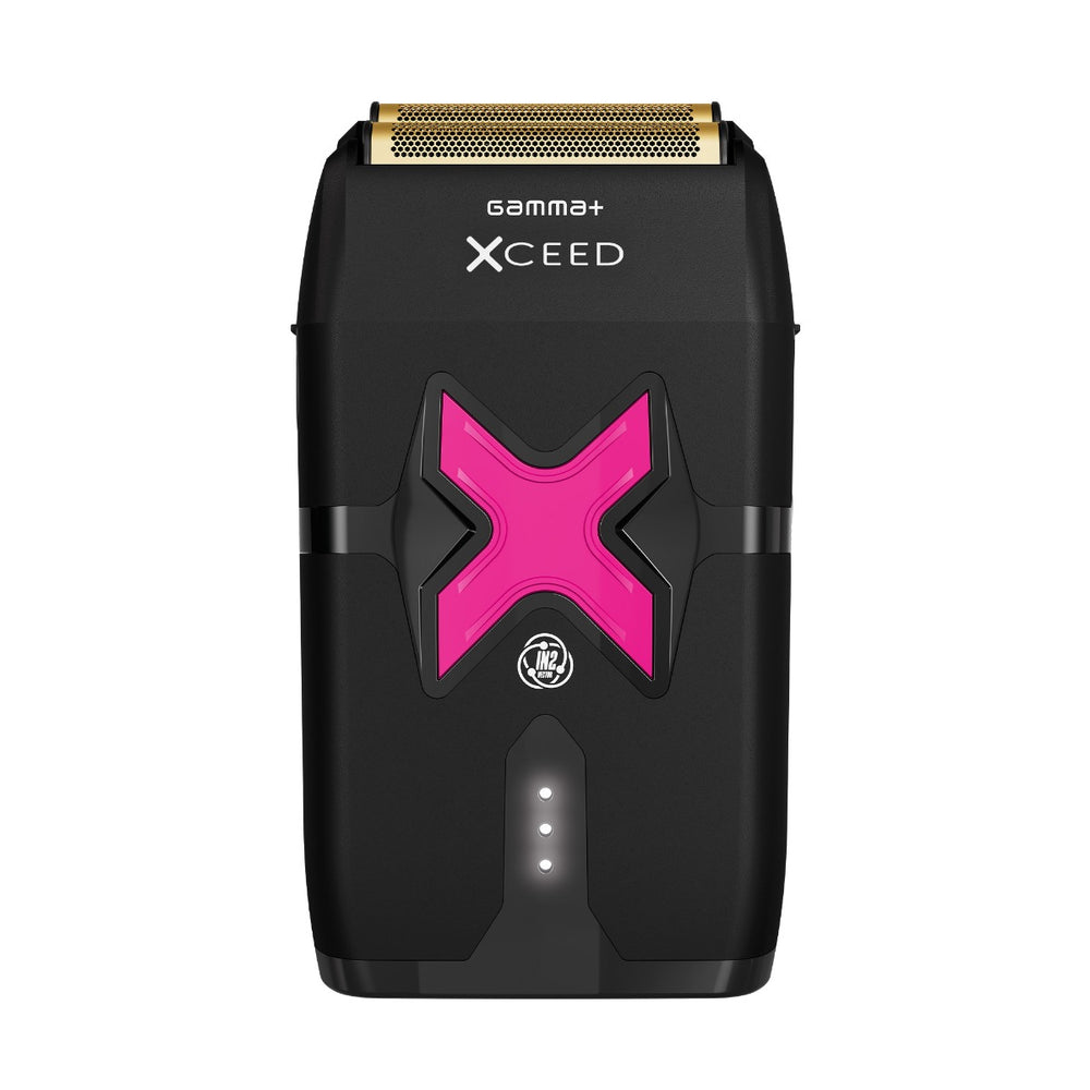 GAMMA+ XCEED DOUBLE FOIL SHAVER with IN2 Vector Motor