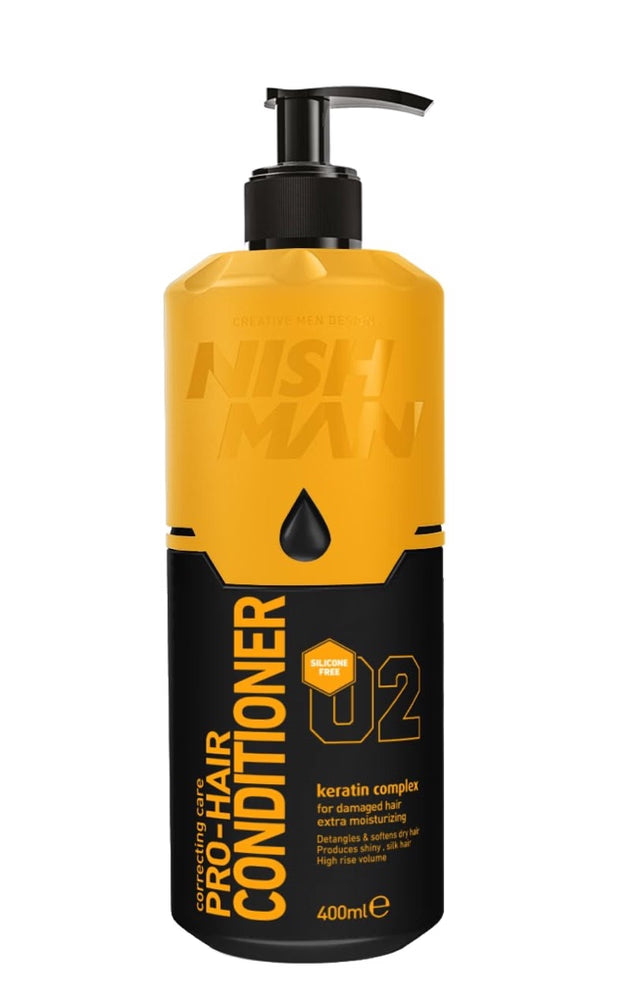 Nishman Pro-Hair Conditioner No. 02 – Keratin Complex 400ml