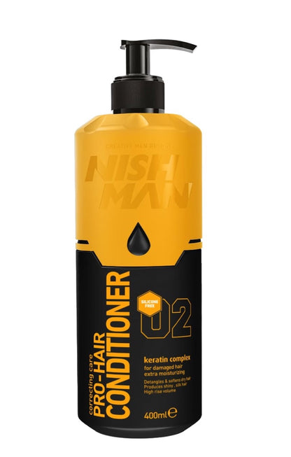 Nishman Pro-Hair Conditioner No. 02 – Keratin Complex 400ml