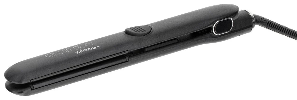 Gamma+ Keratin Glory Hair Straightening Iron Black