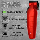 VADER Clipper (Red) by Supreme Trimmer STC5098