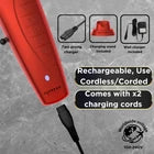 VADER Clipper (Red) by Supreme Trimmer STC5098