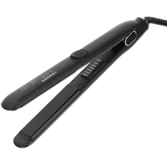 Gamma+ Keratin Glory Hair Straightening Iron Black